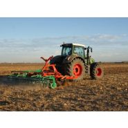 Semi-chisel CHM équipé pour chaumes et paille en excès