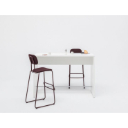 Table haute à piétement panneau OGI V - Ref : PSW52_1