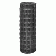Vidaxl clôture euro acier 25 x 0,8 m gris 142514_1