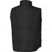 Gilet sans manche en polyester Pongee enduit PVC - Fidji2 - chaud et confortable avec doublure polaire et 4 poches_1