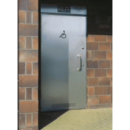 Porte en acier inoxydable Teckentrup - haute qualité et hygiène pour cuisines, laboratoires et espaces professionnels_1