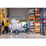 Remorque vélo sans assistance électrique pour transport professionnel - Carla Maxi PRO