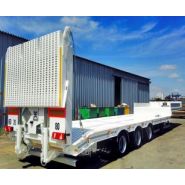 Semi-remorque porte-engin /longueur du plateau 9 200 mm_1