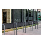 Appui cycles trombone Ø 50 mm - jesignale - Tube acier, hauteur 870 mm, largeur 300 mm_1