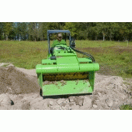 Godet cribleur Avant Tecno Oy réf. A36503 - 3 axes de criblage avec rouleaux Poly Star durables_1