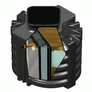 Micro-stations d'épuration BIOFRANCE® - Gamme complète avec cuves béton, polyéthylène et polypropylène - Jusqu'à 2000 EH_1