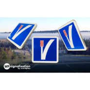 Panneau de signalisation C26B - Voie de détresse à gauche_1