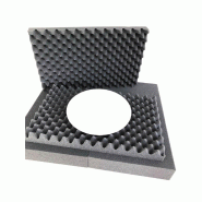 Plaque Mousse Molyuréthane (fond + couvercle) - 515497 – 500 x 300 mm - Épaisseur 15 mm_1