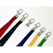 Cordon mousqueton sécurité - IDP10S - lot de 100, polyester, 90cm, 10mm, couleurs assorties_1
