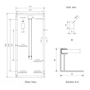 Panneau solaire 180W 12V monocristallin ECOGREEN_1