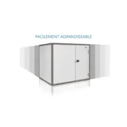 Petite chambre froide universelle avec panneaux crochetables entièrement interchangeables_1