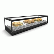 Vitrine chauffante 1190mm avec LED Chaleur sèche Série CALENTADOR LOGIC 1P SAHARA Sayl_1
