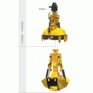 Bennes preneuses pour grues et mini-pelles - Rozzi R30/340 et R30_1000_1