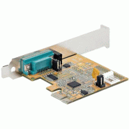 Carte Série PCI Express à  1 port - Carte d'Extension Série PCIe vers RS232 (DB9) - Adaptateur PCIe a_1