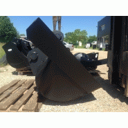 Godet trapèze disponible avec ou sans dents