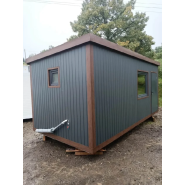 Module résidentiel préfabriqué de 17 m² - reconditionné avec isolation 10 cm, salle de bain complète et fenêtres oscillo-battantes_1