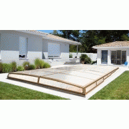 Abri piscine bas Aurora / télescopique / en aluminium et polycarbonate_1