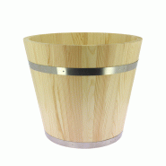 Vasque pin naturel verni Fustel Ø35 -_1