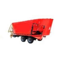 1611 - Mélangeuse agricole Zagroda - capacité 14m³ avec 2 vis verticales et pesage électronique_1