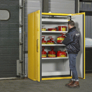 Armoire de sécurité type 90 EN 14470-1 pour inflammables Justrite - 207 x 60 x 60 cm_1