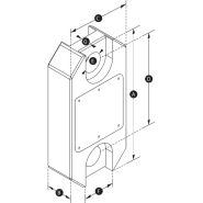 Dynamomètre Crosby®/Straightpoint en aluminium aéronautique de haute qualité - Capacité 1t à 500t - REF : 53120 - Connexion sans fil 1000m - Version ATEX ou Bluetooth disponible_1