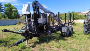 Multiforest TREJON MF1202 - Grue V7300 - Remorque forestière professionnelle neuve - 12 tonnes_1