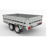 Remorque - roues dessous - 2,54 x 1,53 m - 750 kg - MARTZ HOCHLADER 250/2_1