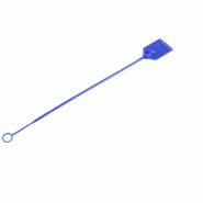 Scellé à tige lisse - PP - Longueur 200 mm - Tige Ø3.5 mm - Platine 42x32 mm - Bleu_1