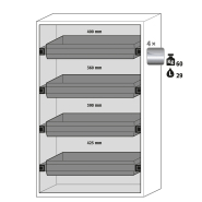 Armoire de sécurité S-CLASSIC-90 modèle S90.196.120.WDAS - Réf 30116-002-33727 - Type 90 - Stockage de substances dangereuses inflammables_1