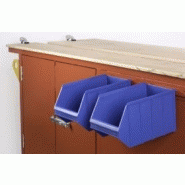 Table aspirante grûtable - Châssis acier laqué, potence réglable, et coffres de rangement intégrés_1