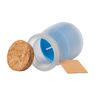 Bougie parfumée - Océan - Pot en verre - Couleur bleue - 146g_1
