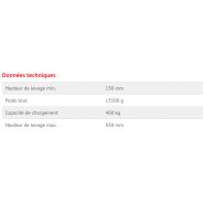 2884 - Cric ATV - BGS Technic - Capacité de levage max 2500 kg - Spécial pour véhicules tout terrain_1