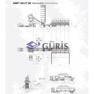 Centrale à béton mobile GMP 120 CT SE - Guris - 120 m³/h - Mélangeur Twin Shaft_1