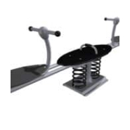 Jeux sur ressort - Hip Hop LD1MI0180 - Tranche d'âge 2-8 ans - Capacité 4 enfants - Hauteur de chute < 60 cm_1