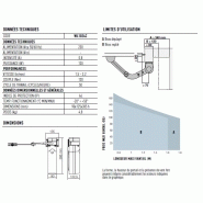 Nice WALKY - Kit d'automatisation à bras articulé pour portail battant jusqu'à 1,8 m - Ultra compact et rapide_1