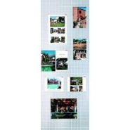 Porte affiche grille A4 vertical - Dimensions A4 - Matière PET 1.5mm - Transparent_1