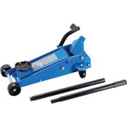 Cric rouleur BGS Technic 9251 - capacité 3 t - levage rapide avec pédale séparée_1