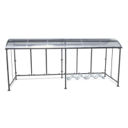 Abri sécurisé Dôme Livré avec un panneau solaire + spot (détecteur de présence uniquement la nuit)_1