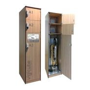 Armoire de recharge Vigicube Bois - Pour trottinettes, vélos, smartphones, tablettes et ordinateurs portables_1