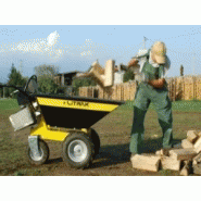 Brouette électrique 24v / 600w s2 20 min - alitrak - dt-300e_1