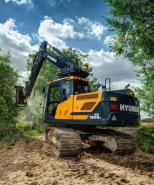 Pelle sur chenilles HYUNDAI HX160A L - 16 tonnes, moteur Stage V, 115 kW (155 ch)_1