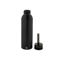 Gourde de sport en aluminium recyclé - 600 ml - Couvercle assorti et sangle silicone_1