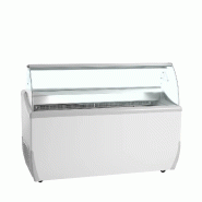 Congélateur vitré de glace UDRS9 (423 / 357) Blanc TEFCOLD_1