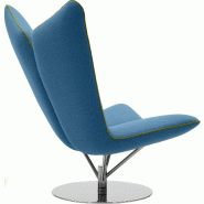 Fauteuil Lounge Angel- Softline - Bleu_1