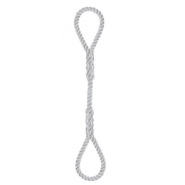 Élingue cordage polypropylène 2 grandes boucles epissees main (sur demande) référence 4404d_1