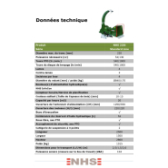 Broyeur de branches universel NHS 220i - robuste et performant pour travaux professionnels et production de copeaux_1