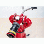 Canon incendie fixe double poign�e - 1800 l/min - port�e 60 m - pression 8 bar_1