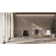 Chaise idéale pour les environnements contract, les espaces sociaux ou la restauration - Nut_1