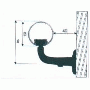 Main courante SOCAVYL / SOCALU - Tubulaire, diamètre 5 mm, longueurs 4 ou 6 m, 6 couleurs + aspect bois_1
