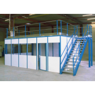 Plate-forme de bureau modulable - économique - pour atelier, usine ou entrepôt_1